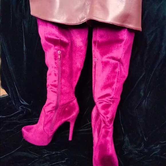 Justfab Women’s Five Inch Heel Boots Size 9.5 - Picture 9 of 9